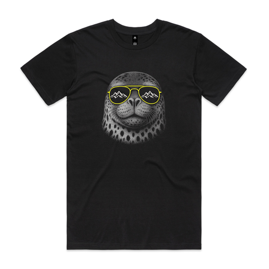 WUTA Leopard Seal Short Sleeve T-Shirt