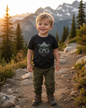 WUTA Black Bear Toddler T-Shirt