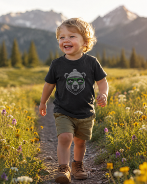 WUTA Black Bear Toddler T-Shirt